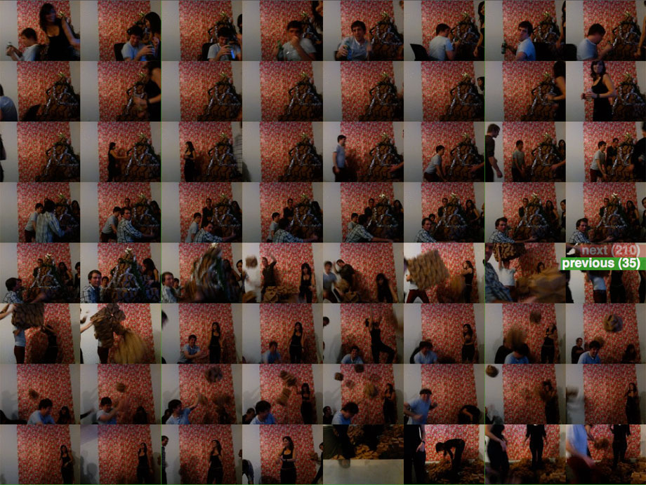 holiday photo grid